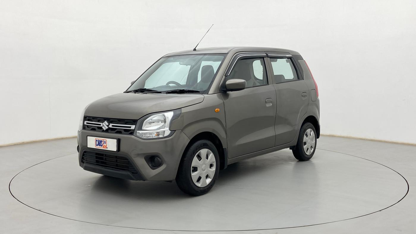 2019 Maruti New Wagon-R VXI 1.0, Petrol, Manual, 6,629 km, Left Front Diagonal