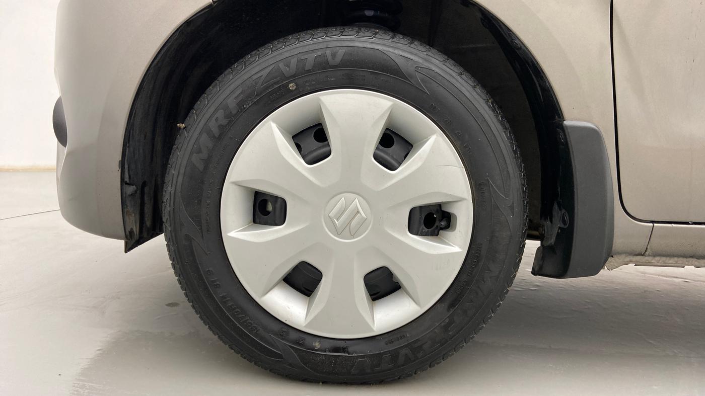 2019 Maruti New Wagon-R VXI 1.0, Petrol, Manual, 6,629 km, Left Front Wheel