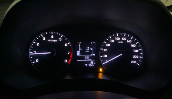 2019 Hyundai Creta E PLUS 1.6 PETROL, Petrol, Manual, 41,341 km, Odometer Image