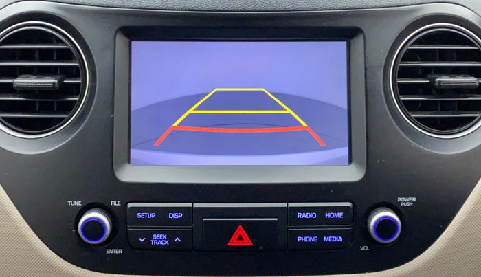 2018 Hyundai Grand i10 SPORTZ (O) AT 1.2 KAPPA VTVT, Petrol, Automatic, 58,831 km, Parking Camera