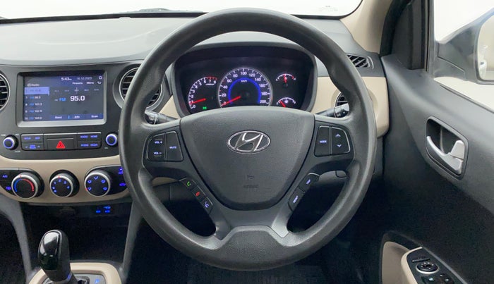 2018 Hyundai Grand i10 SPORTZ (O) AT 1.2 KAPPA VTVT, Petrol, Automatic, 58,831 km, Steering Wheel Close Up