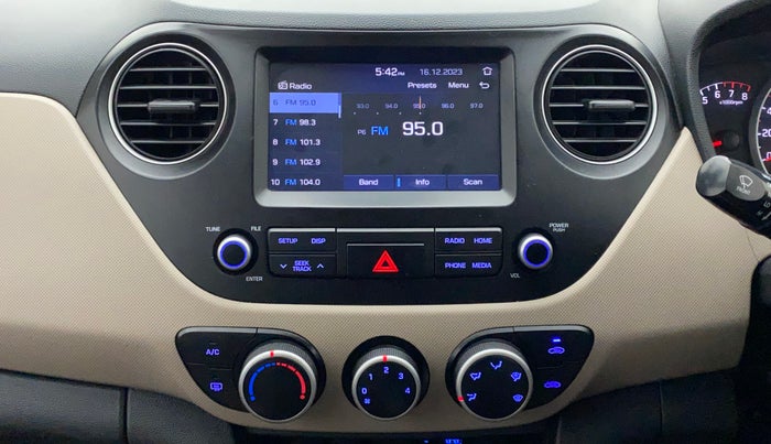 2018 Hyundai Grand i10 SPORTZ (O) AT 1.2 KAPPA VTVT, Petrol, Automatic, 58,831 km, Air Conditioner