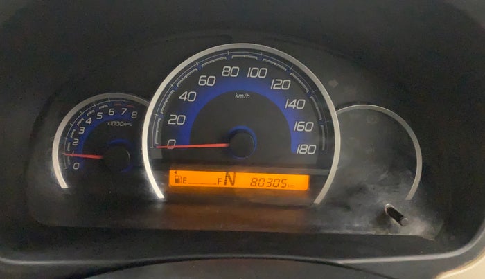 2018 Maruti Wagon R 1.0 VXI AMT, Petrol, Automatic, 80,284 km, Odometer Image