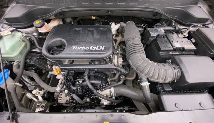 2020 KIA SONET GTX PLUS DCT 1.0, Petrol, Automatic, 23,104 km, Open Bonet
