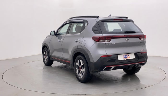 2020 KIA SONET GTX PLUS DCT 1.0, Petrol, Automatic, 23,104 km, Left Back Diagonal