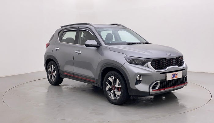 2020 KIA SONET GTX PLUS DCT 1.0, Petrol, Automatic, 23,104 km, Right Front Diagonal