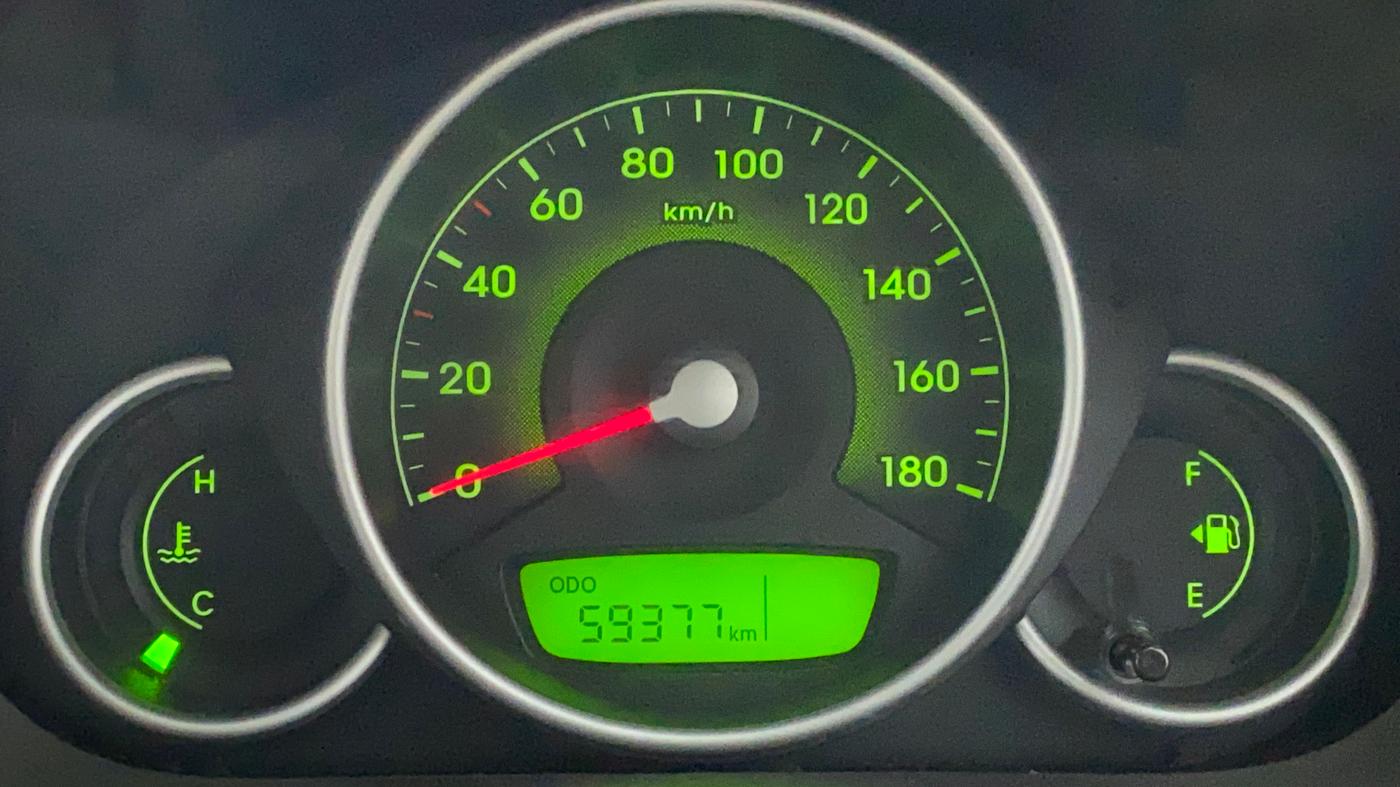 2012 Hyundai Eon MAGNA, Petrol, Manual, 59,438 km, Odometer Image