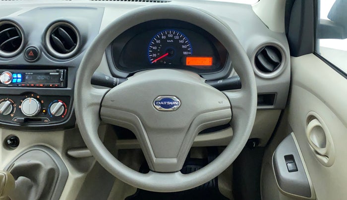 2015 Datsun Go T, Petrol, Manual, 29,272 km, Steering Wheel Close Up