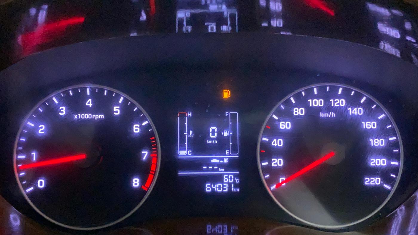 2018 Hyundai Elite i20 MAGNA EXECUTIVE 1.2, CNG, Manual, 64,166 km, Odometer Image