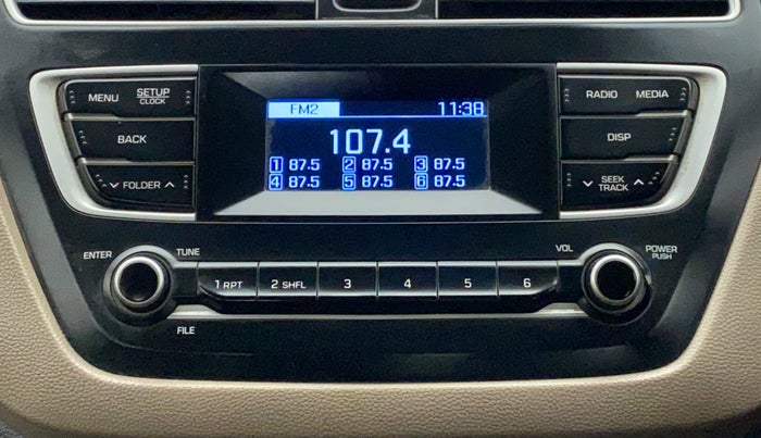 2018 Hyundai Elite i20 MAGNA EXECUTIVE 1.2, CNG, Manual, 64,166 km, Infotainment System