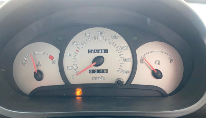 2012 Hyundai Santro Xing GL PLUS, Petrol, Manual, 66,990 km, Odometer Image