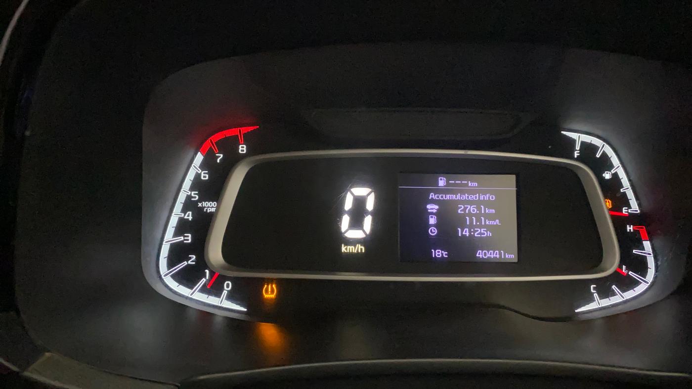 2022 KIA SONET HTK PLUS 1.2, CNG, Manual, 40,451 km, Odometer Image