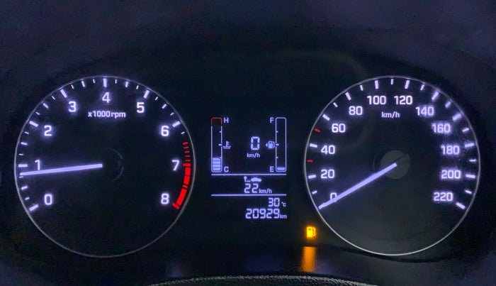 2019 Hyundai Creta SX 1.6 PETROL, Petrol, Manual, 21,240 km, Odometer Image