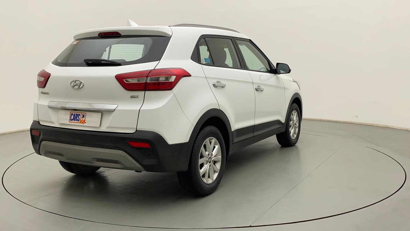 2019 Hyundai Creta SX 1.6 PETROL, Petrol, Manual, 21,240 km, Right Back Diagonal