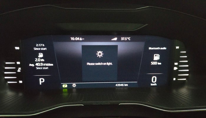 2021 Skoda Superb L&K 2.0 TSI AT, Petrol, Automatic, 43,942 km, Odometer Image