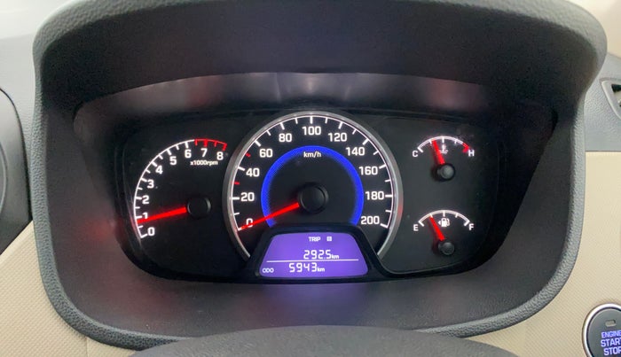 2017 Hyundai Grand i10 ASTA 1.2 KAPPA VTVT, Petrol, Manual, 5,943 km, Odometer Image