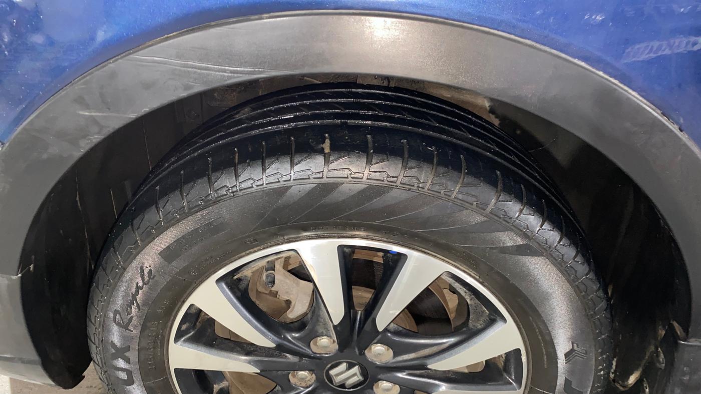 2022 Maruti S Cross ZETA 1.5, Petrol, Manual, 57,884 km, Left Front Tyre Tread