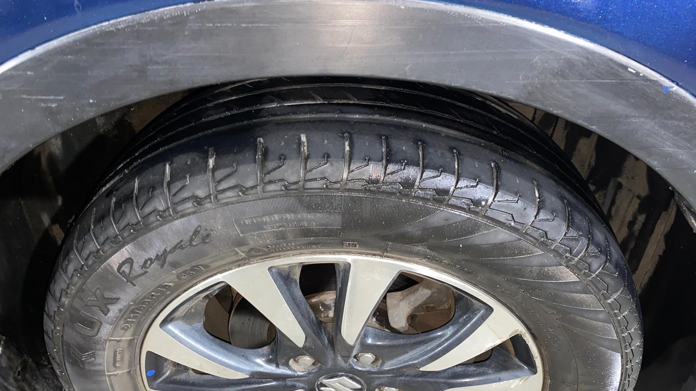 2022 Maruti S Cross ZETA 1.5, Petrol, Manual, 57,884 km, Right Front Tyre Tread