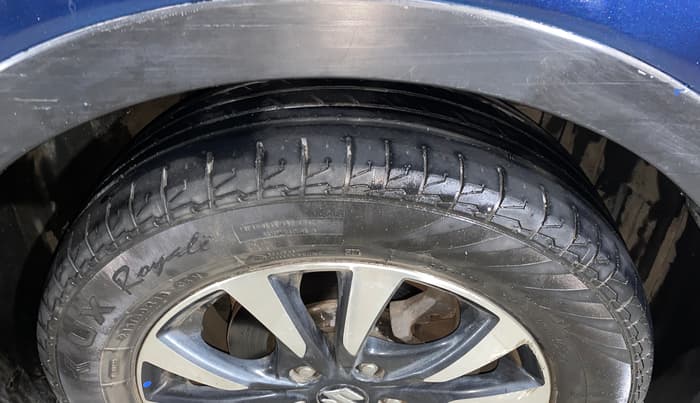 2022 Maruti S Cross ZETA 1.5, Petrol, Manual, 57,884 km, Right Front Tyre Tread