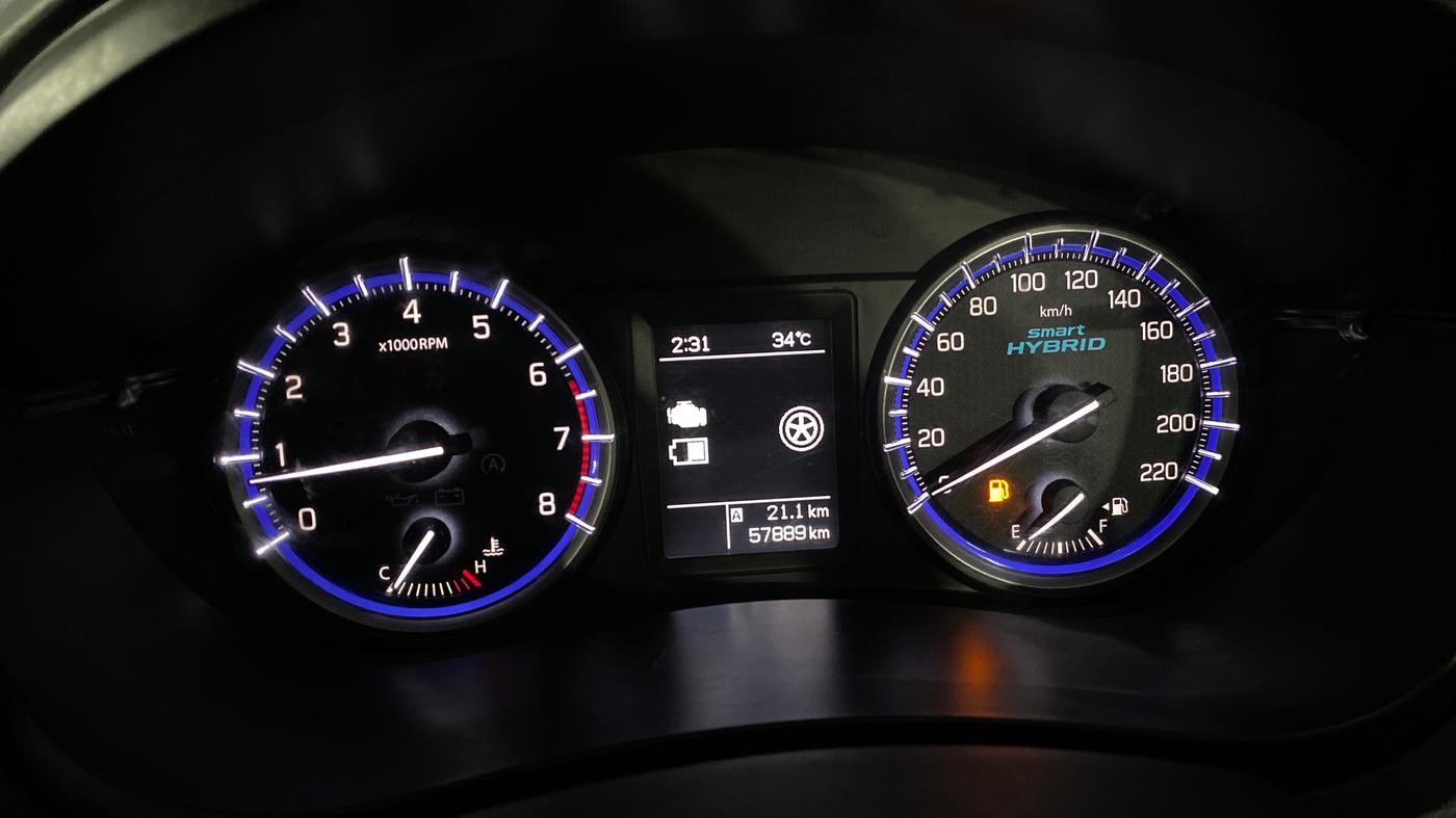 2022 Maruti S Cross ZETA 1.5, Petrol, Manual, 57,884 km, Odometer Image