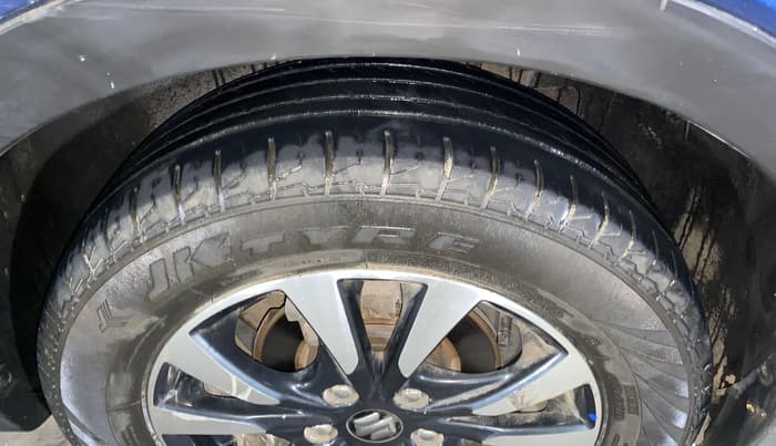 2022 Maruti S Cross ZETA 1.5, Petrol, Manual, 57,884 km, Left Rear Tyre Tread