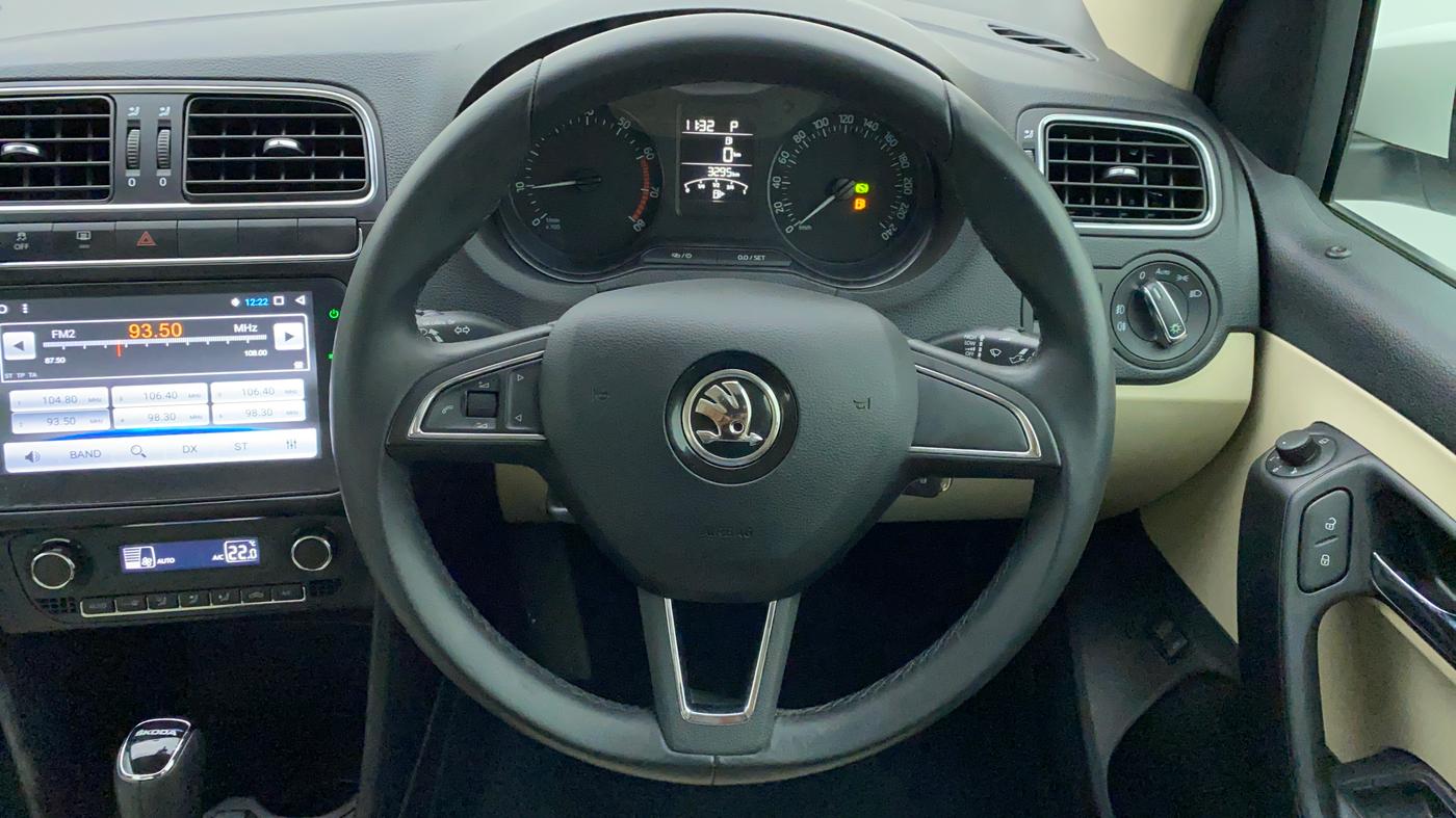 2021 Skoda Rapid STYLE 1.0 AT, Petrol, Automatic, 3,458 km, Steering Wheel Close Up
