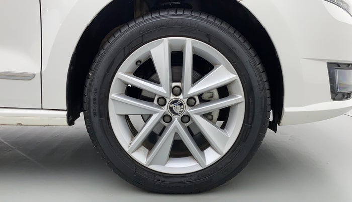 2021 Skoda Rapid STYLE 1.0 AT, Petrol, Automatic, 3,458 km, Right Front Wheel