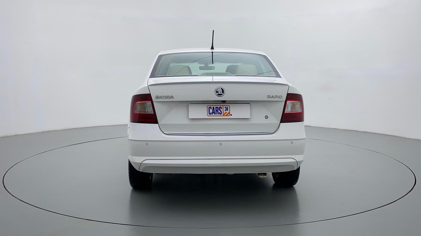 2021 Skoda Rapid STYLE 1.0 AT, Petrol, Automatic, 3,458 km, Back/Rear