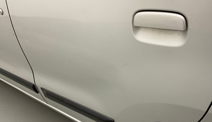 2012 Maruti Wagon R 1.0 VXI, Petrol, Manual, 34,187 km, Rear left door - Slightly dented