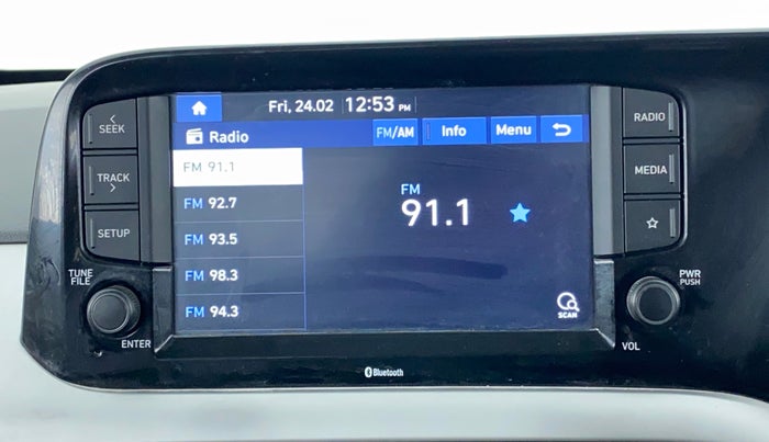 2020 Hyundai GRAND I10 NIOS SPORTZ CNG MT, CNG, Manual, 79,701 km, Infotainment System