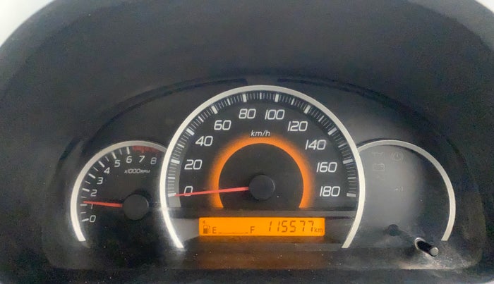 2015 Maruti Wagon R 1.0 VXI, Petrol, Manual, 1,15,577 km, Odometer Image