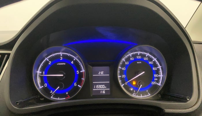 2017 Maruti Baleno DELTA DIESEL 1.3, Diesel, Manual, 1,15,887 km, Odometer Image