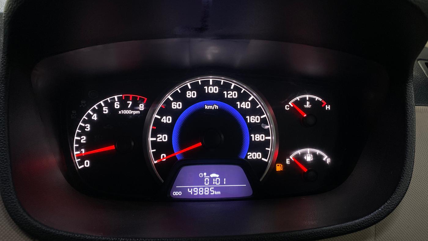 2017 Hyundai Grand i10 SPORTZ (O) 1.2 KAPPA VTVT, Petrol, Manual, 49,879 km, Odometer Image