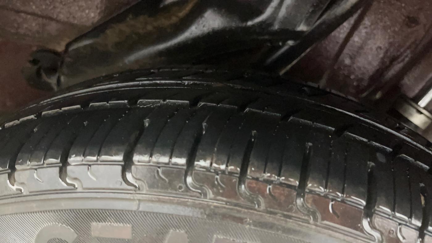 2014 Honda Amaze 1.2L I-VTEC S, Petrol, Manual, 57,678 km, Left Rear Tyre Tread