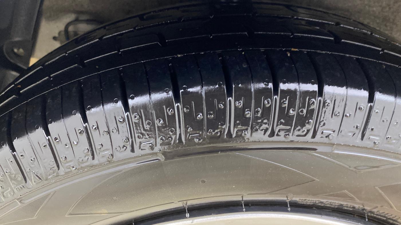 2015 Hyundai Xcent S 1.2, Petrol, Manual, 66,918 km, Right Rear Tyre Tread