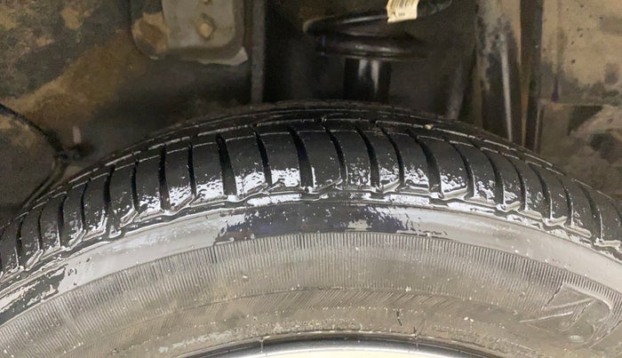 2023 Tata Tiago XZA PLUS PETROL, Petrol, Automatic, 30,825 km, Left Rear Tyre Tread