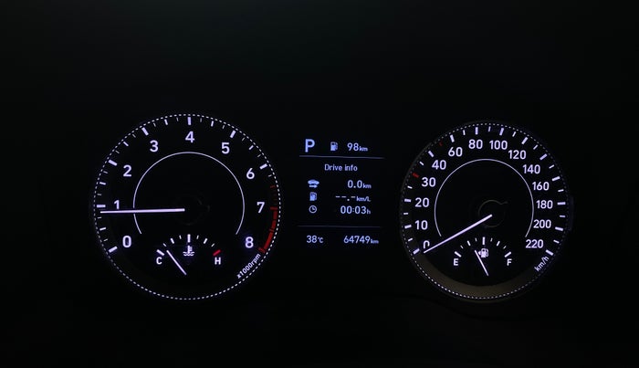 2019 Hyundai VENUE SX PLUS 1.0 TURBO DCT, Petrol, Automatic, 64,745 km, Odometer Image