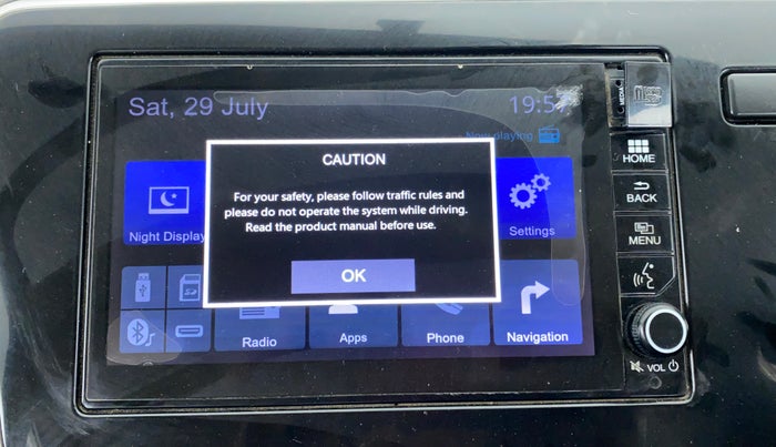 2017 Honda City 1.5L I-VTEC V MT, Petrol, Manual, 84,068 km, Infotainment system - GPS Card not working/missing