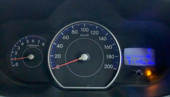 2012 Hyundai i10 MAGNA 1.1, CNG, Manual, 91,335 km, Odometer Image