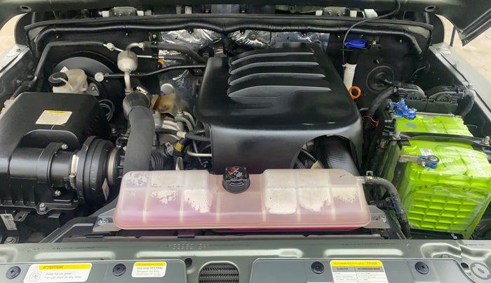 2021 Mahindra Thar LX  P 4WD AT CONVERTIBLE, Petrol, Automatic, 25,056 km, Engine View