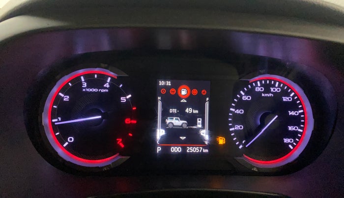 2021 Mahindra Thar LX  P 4WD AT CONVERTIBLE, Petrol, Automatic, 25,056 km, Odometer Image