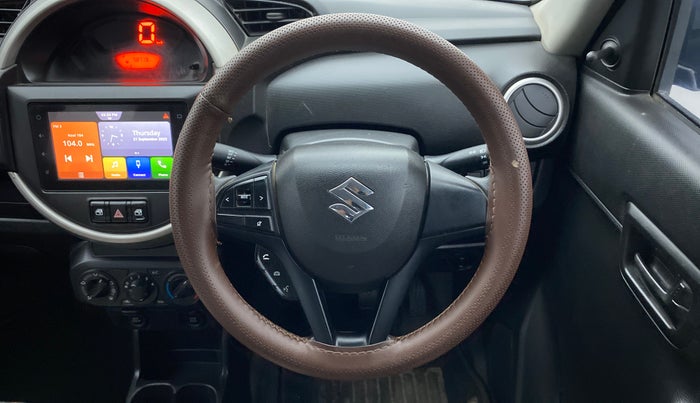 2019 Maruti S PRESSO VXI+, Petrol, Manual, 58,713 km, Steering Wheel Close Up