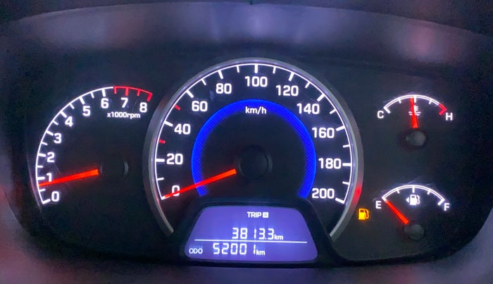 2018 Hyundai Grand i10 MAGNA 1.2 KAPPA VTVT, Petrol, Manual, 52,001 km, Odometer Image