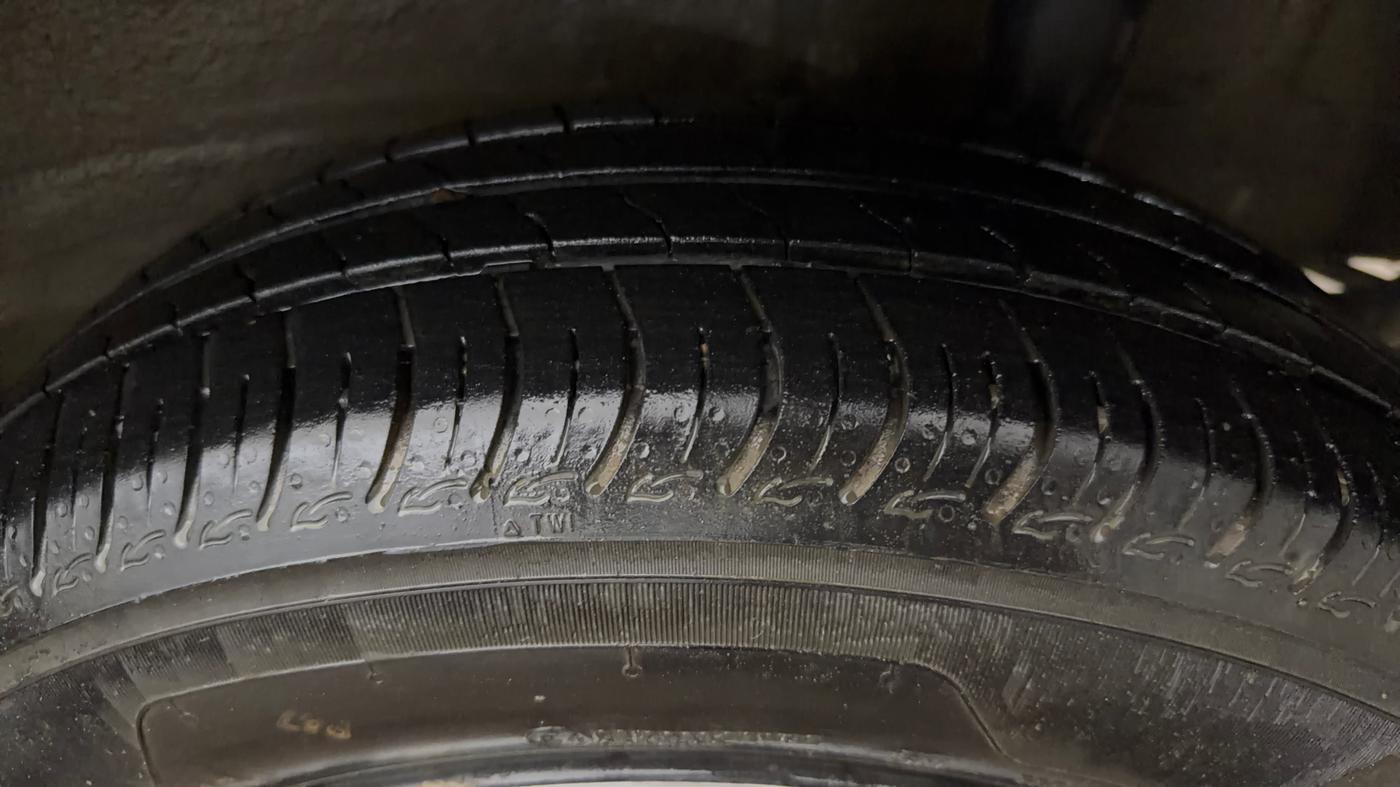 2025 Maruti New Wagon-R VXI CNG 1.0, CNG, Manual, 22,629 km, Left Rear Tyre Tread
