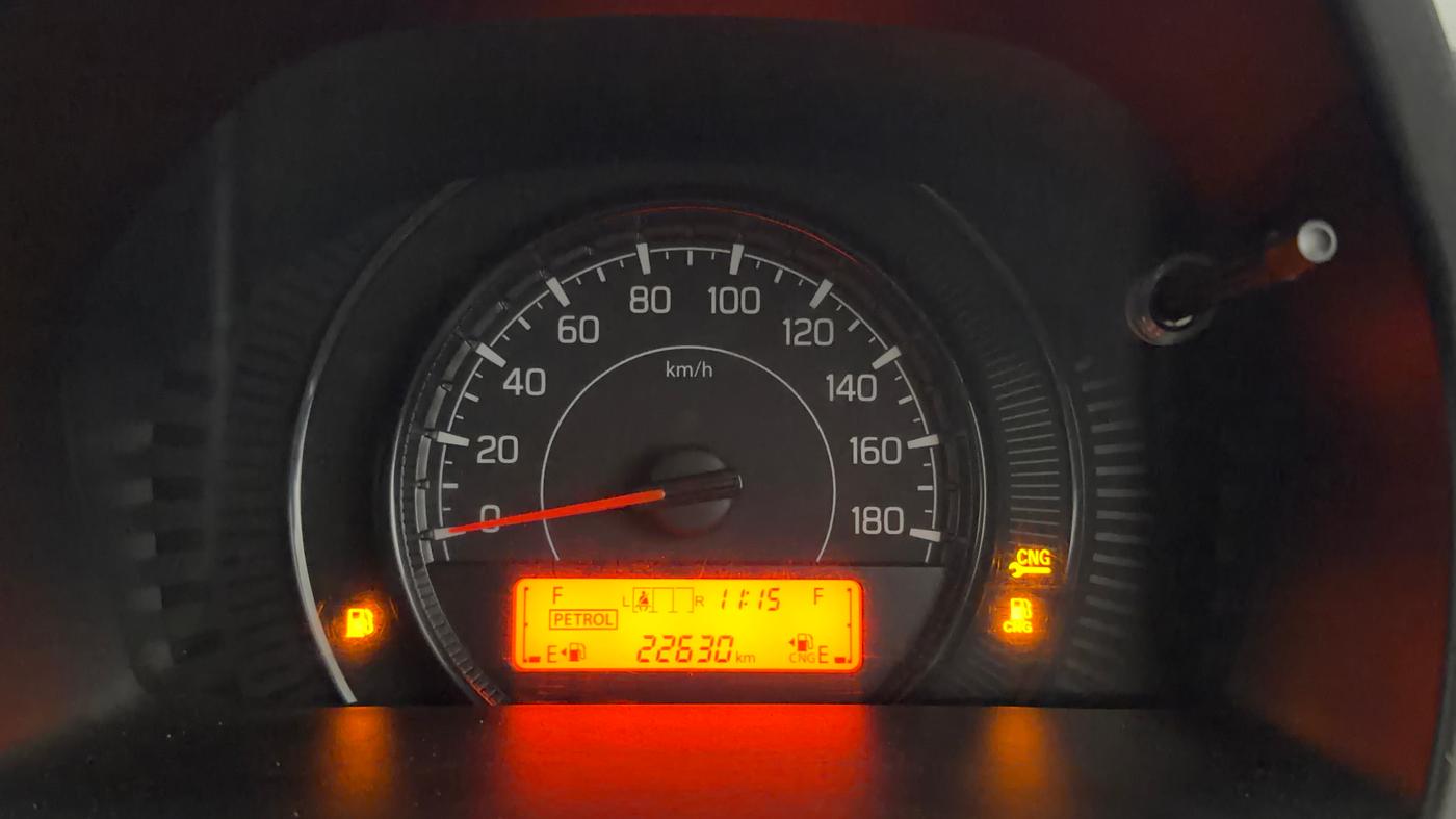 2025 Maruti New Wagon-R VXI CNG 1.0, CNG, Manual, 22,629 km, Odometer Image