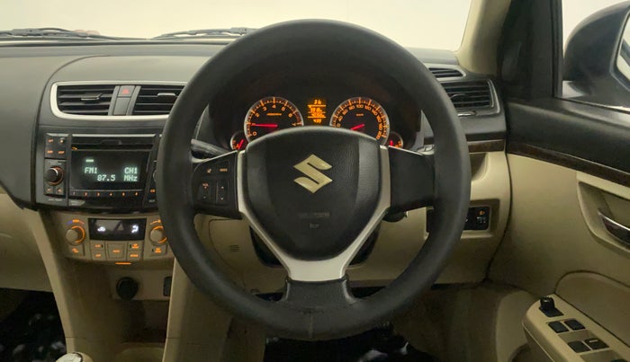 2014 Maruti Swift Dzire ZXI, Petrol, Manual, 40,751 km, Steering Wheel Close Up