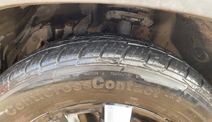 2019 MG HECTOR SHARP 1.5 DCT PETROL, Petrol, Automatic, 82,820 km, Left Front Tyre Tread