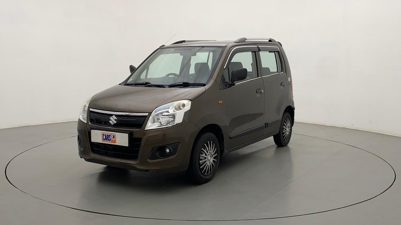 2015 Maruti Wagon R 1.0 LXI CNG, CNG, Manual, 72,957 km, Left Front Diagonal
