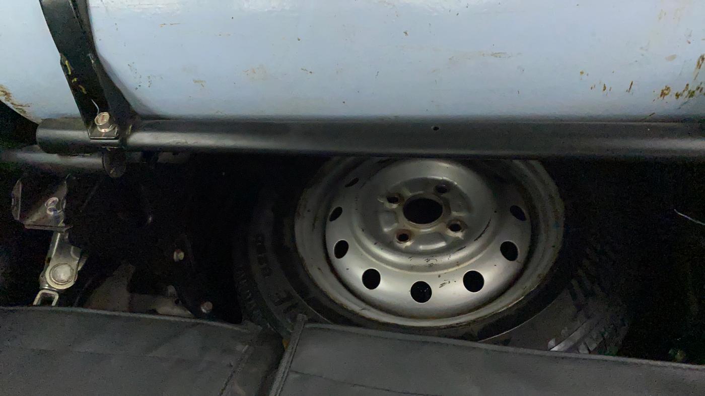 2015 Maruti Wagon R 1.0 LXI CNG, CNG, Manual, 72,957 km, Spare Tyre