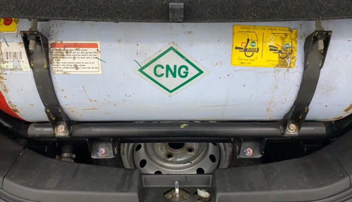 2015 Maruti Wagon R 1.0 LXI CNG, CNG, Manual, 72,957 km, Boot Inside
